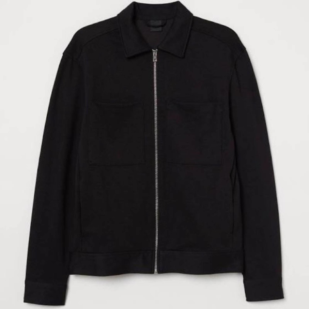 🔥NWOT H&M ZIP FRONT SHIRT JACKET🔥